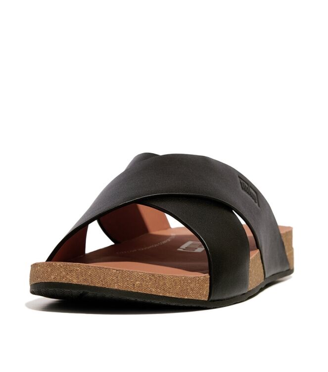 FitFlop Iqushion Men black  FitFlop GZ7-001, slippers Direct leverbaar uit de webshop