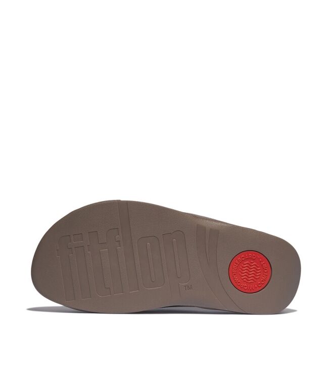 FitFlop Surver Mens Tumbled Leather Cross java java FitFlop HA6-C75, slippers Direct leverbaar uit de webshop
