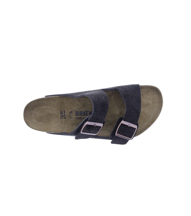 Birkenstock Arizona nubuck mocha  Birkenstock 1027077, slippers Direct leverbaar uit de webshop