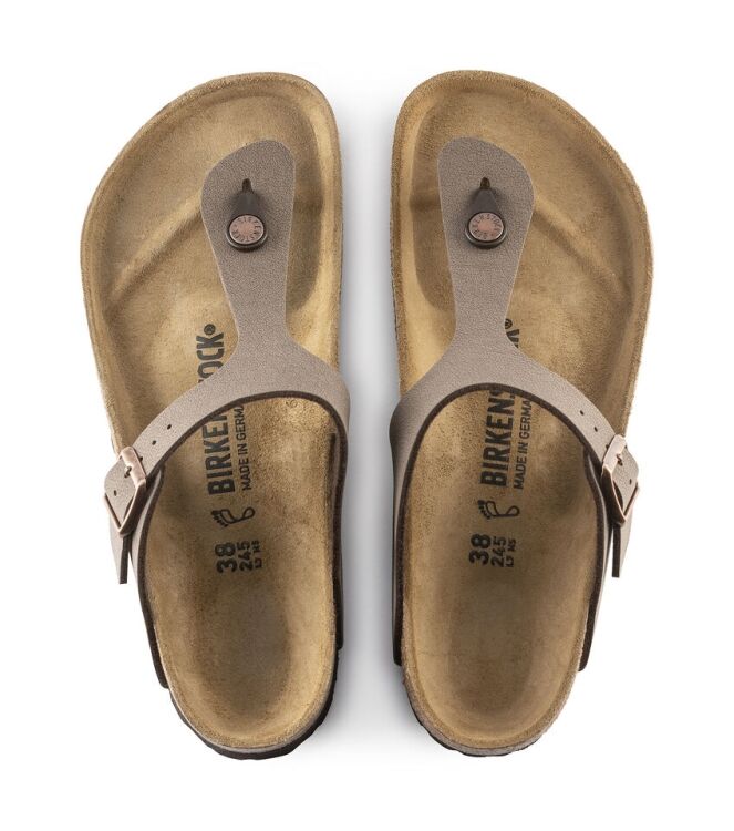 Birkenstock Gizeh mocha  Birkenstock 43751, slippers Direct leverbaar uit de webshop