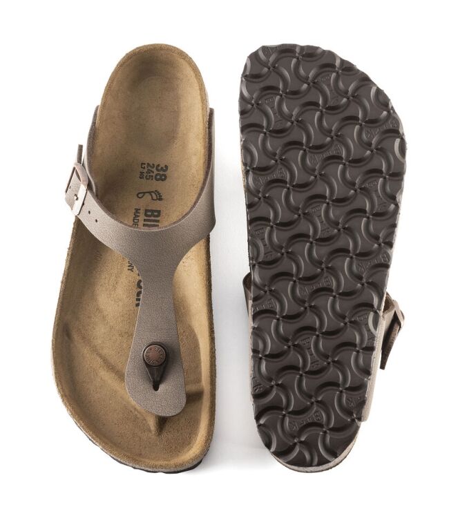 Birkenstock Gizeh mocha  Birkenstock 43751, slippers Direct leverbaar uit de webshop