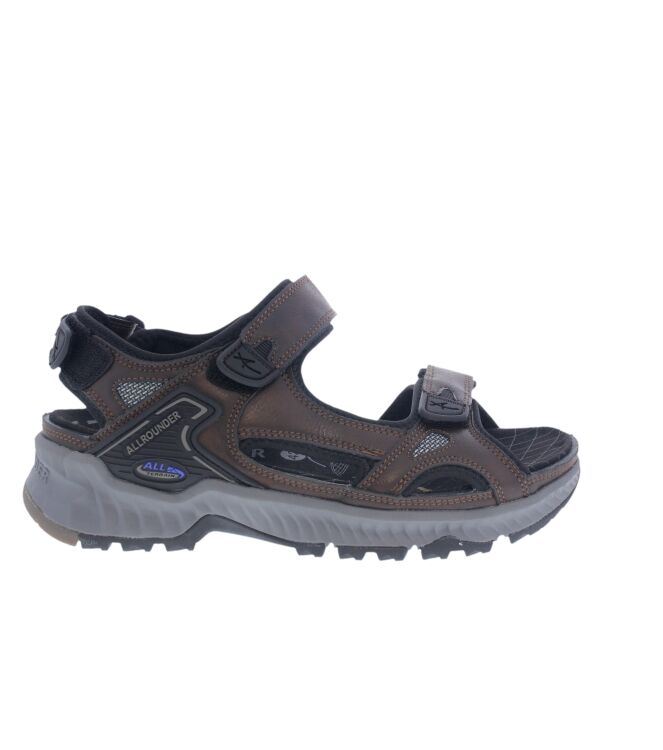 Allrounder Honduras dark brown  Allrounder P2006940, sandalen Direct leverbaar uit de webshop