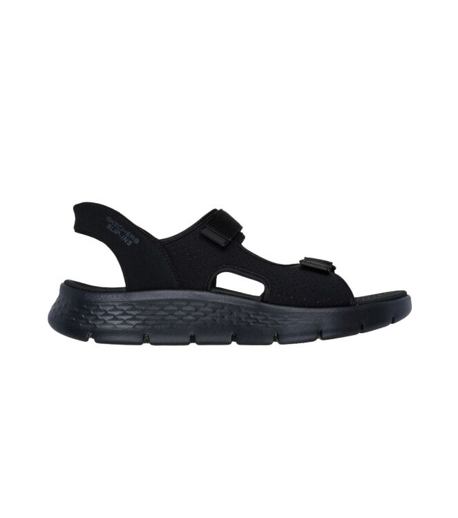 Skechers Go Walk Flex-Easy Entry black Skechers 229210-BKLM, sandalen Direct leverbaar uit de webshop