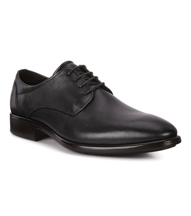 ECCO Citytray black  ECCO 51273401001, sneakers / veterschoenen Direct leverbaar uit de webshop