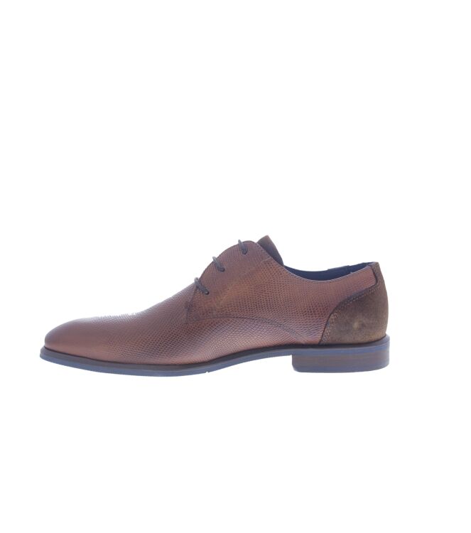Berkelmans Arcos cognac print  Berkelmans 2410064248, sneakers / veterschoenen Direct leverbaar uit de webshop