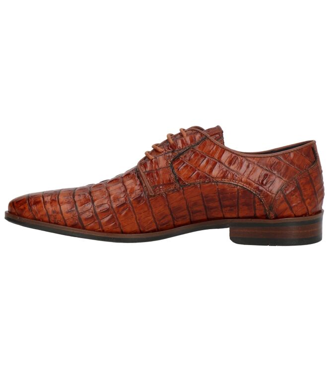 Berkelmans Oulton cognac  Berkelmans 2510050253, sneakers / veterschoenen Direct leverbaar uit de webshop