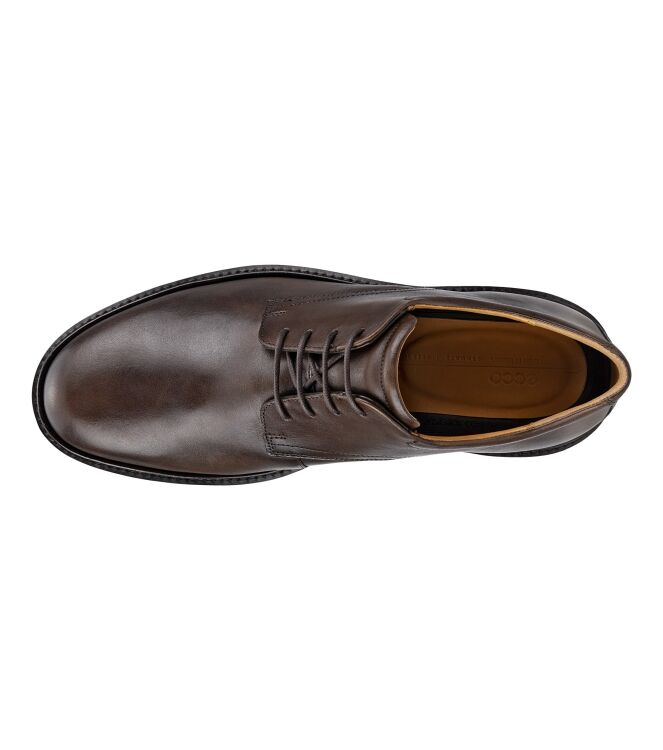 ECCO Metropole London cocoa brown  ECCO 52560401482, sneakers / veterschoenen Direct leverbaar uit de webshop