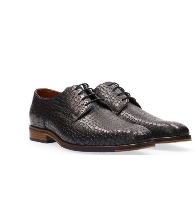 Australian Veekay blue  Australian 15.1593.01-S00, sneakers / veterschoenen Direct leverbaar uit de webshop