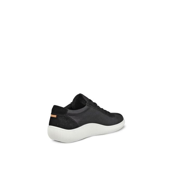 ECCO Soft Zero black  ECCO 53775451052, sneakers / veterschoenen Direct leverbaar uit de webshop