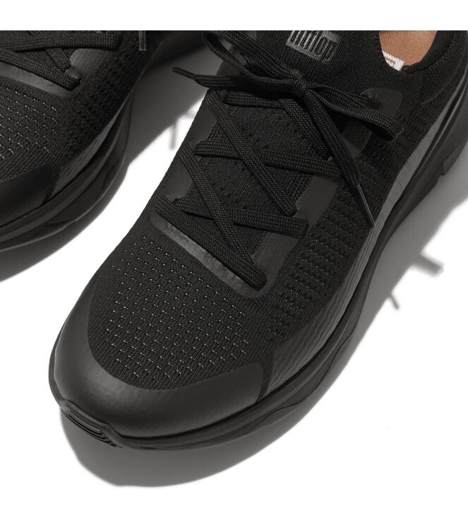 FitFlop FitFlop Vitamin FFX Mens Knit Sports Sneakers black  FitFlop ha3-001, sneakers / veterschoenen Direct leverbaar uit de webshop