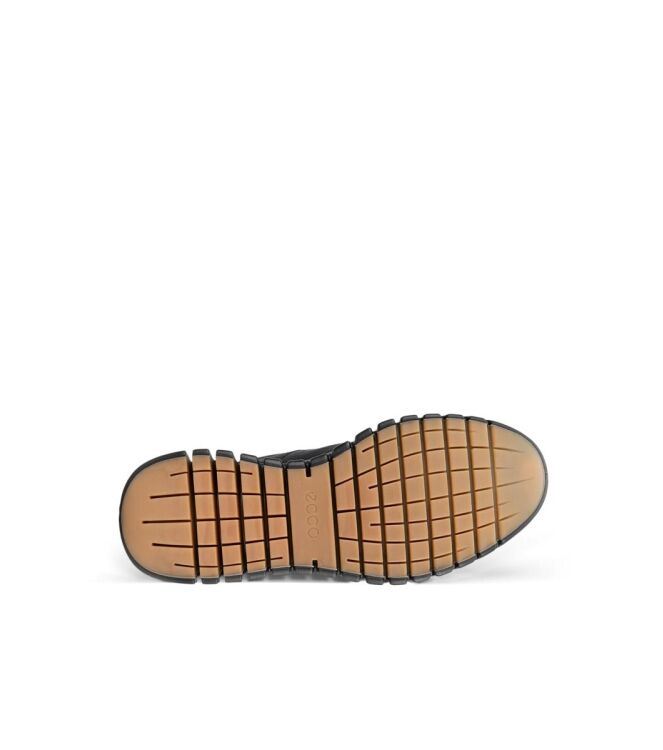 ECCO Gruuv Dual Fit black  ECCO 52522401001, sneakers / veterschoenen Direct leverbaar uit de webshop