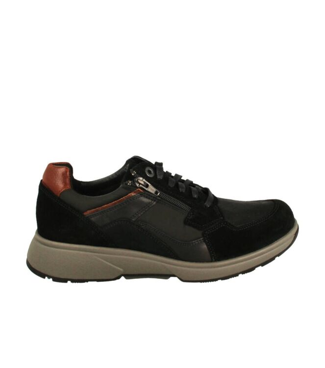Xsensible Stretchwalker Zurich black Xsensible Stretchwalker 30406.2.002, sneakers / veterschoenen Direct leverbaar uit de webshop