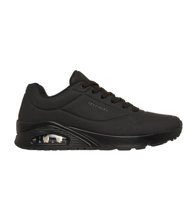 Skechers Uno-Stand On Air black  Skechers 52458-BBK, sneakers / veterschoenen Direct leverbaar uit de webshop