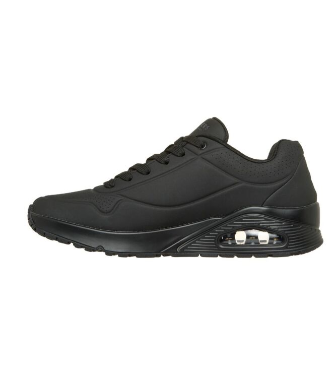 Skechers Uno-Stand On Air black  Skechers 52458-BBK, sneakers / veterschoenen Direct leverbaar uit de webshop