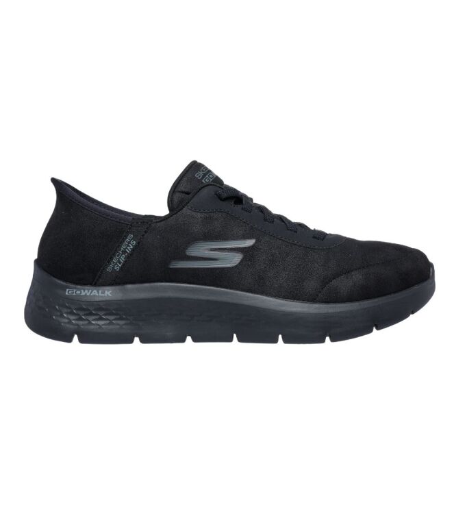 Skechers Go Walk Flex-Smooth Motion black  Skechers 216326-BBK, sneakers / veterschoenen Direct leverbaar uit de webshop