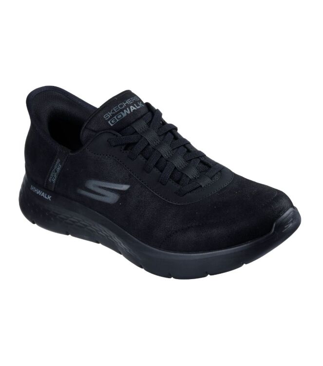 Skechers Go Walk Flex-Smooth Motion black  Skechers 216326-BBK, sneakers / veterschoenen Direct leverbaar uit de webshop