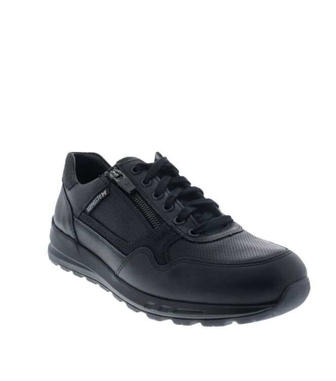 Mephisto Bradley black  Mephisto P5135025, sneakers / veterschoenen Direct leverbaar uit de webshop