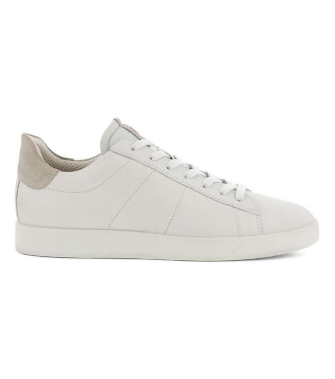 ECCO Street Lite M white gravel  ECCO 52130458336, sneakers / veterschoenen Direct leverbaar uit de webshop