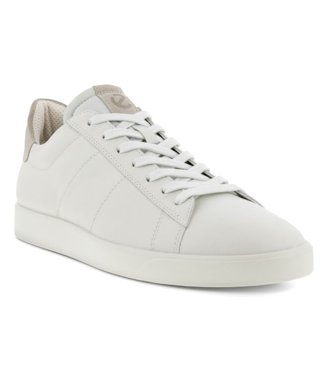 ECCO Street Lite M white gravel  ECCO 52130458336, sneakers / veterschoenen Direct leverbaar uit de webshop