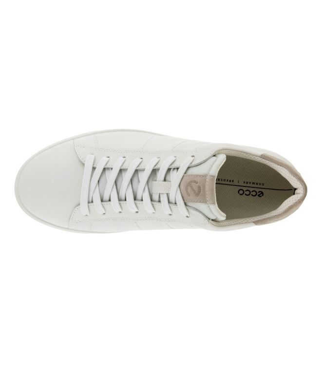 ECCO Street Lite M white gravel  ECCO 52130458336, sneakers / veterschoenen Direct leverbaar uit de webshop