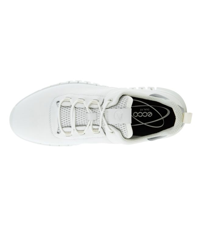 ECCO Gruuv M dual fit white ECCO 52520450874, sneakers / veterschoenen Direct leverbaar uit de webshop