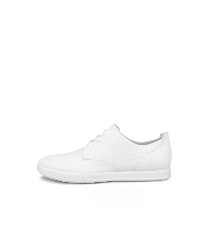 ECCO Leisure M white ECCO 53880401007, sneakers / veterschoenen Direct leverbaar uit de webshop