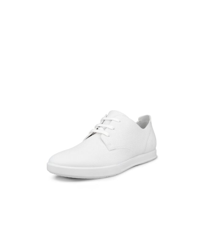 ECCO Leisure M white ECCO 53880401007, sneakers / veterschoenen Direct leverbaar uit de webshop