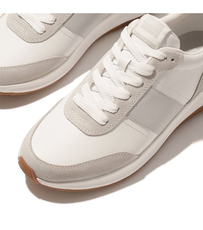 FitFlop Fitflop F-mode FLow Sneaker urban white  FitFlop IN8-B97, sneakers / veterschoenen Direct leverbaar uit de webshop