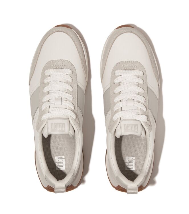 FitFlop Fitflop F-mode FLow Sneaker urban white  FitFlop IN8-B97, sneakers / veterschoenen Direct leverbaar uit de webshop