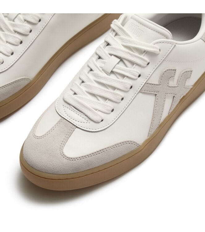 FitFlop The Dash Mens T-Toe urban white mix FitFlop A6E-646, sneakers / veterschoenen Direct leverbaar uit de webshop