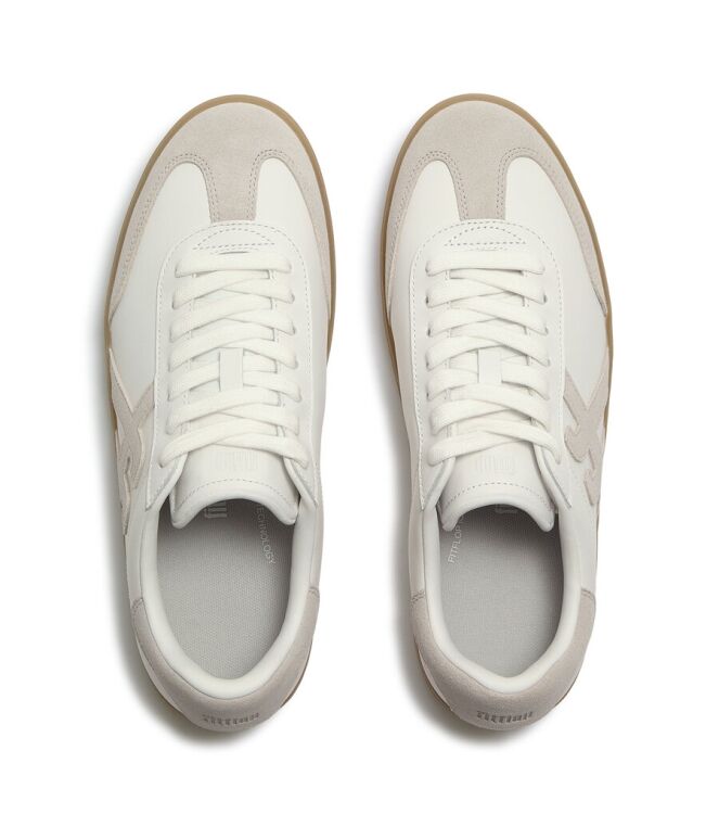 FitFlop The Dash Mens T-Toe urban white mix FitFlop A6E-646, sneakers / veterschoenen Direct leverbaar uit de webshop
