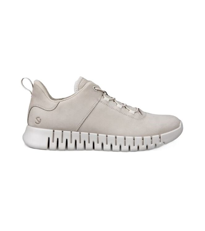 ECCO Gruuv M pure cashmere ECCO 52520461510, sneakers / veterschoenen Direct leverbaar uit de webshop