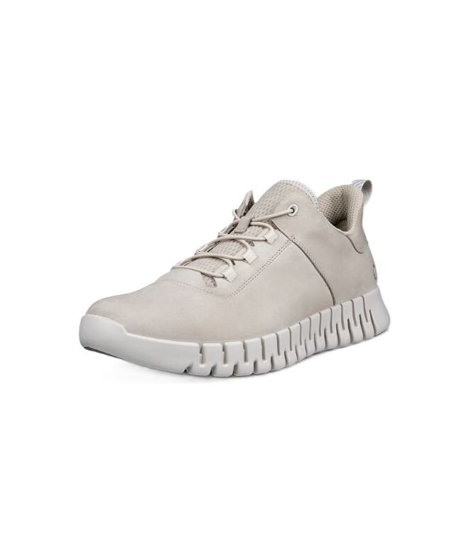 ECCO Gruuv M pure cashmere ECCO 52520461510, sneakers / veterschoenen Direct leverbaar uit de webshop
