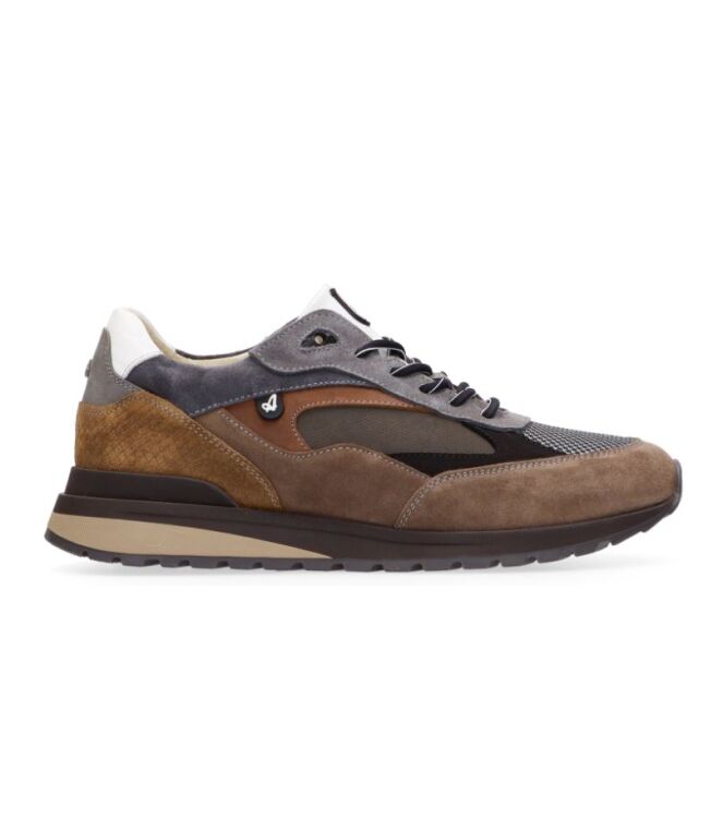Australian Sparrow taupe-grey-tan Australian 15.1700.01-L58, sneakers / veterschoenen Direct leverbaar uit de webshop