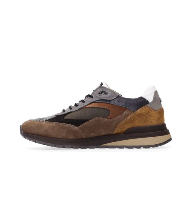 Australian Sparrow taupe-grey-tan Australian 15.1700.01-L58, sneakers / veterschoenen Direct leverbaar uit de webshop