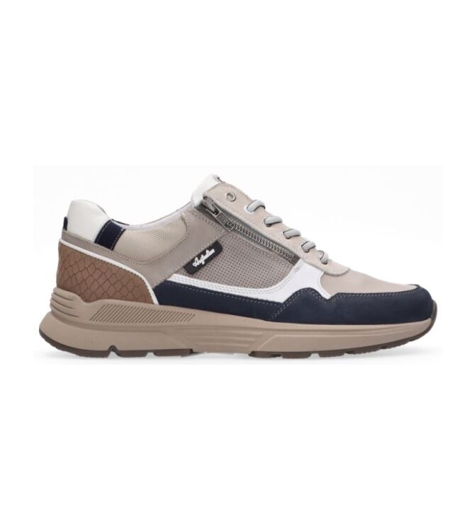 Australian Connery taupe Australian 15.1682.03-L68, sneakers / veterschoenen Direct leverbaar uit de webshop