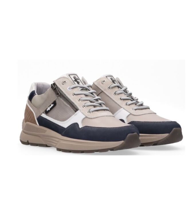Australian Connery taupe Australian 15.1682.03-L68, sneakers / veterschoenen Direct leverbaar uit de webshop