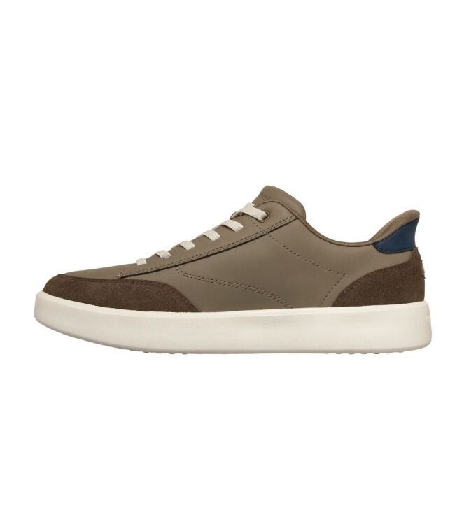 Skechers Verloma-Radical dark taupe Skechers 211370-DKTP, sneakers / veterschoenen Direct leverbaar uit de webshop