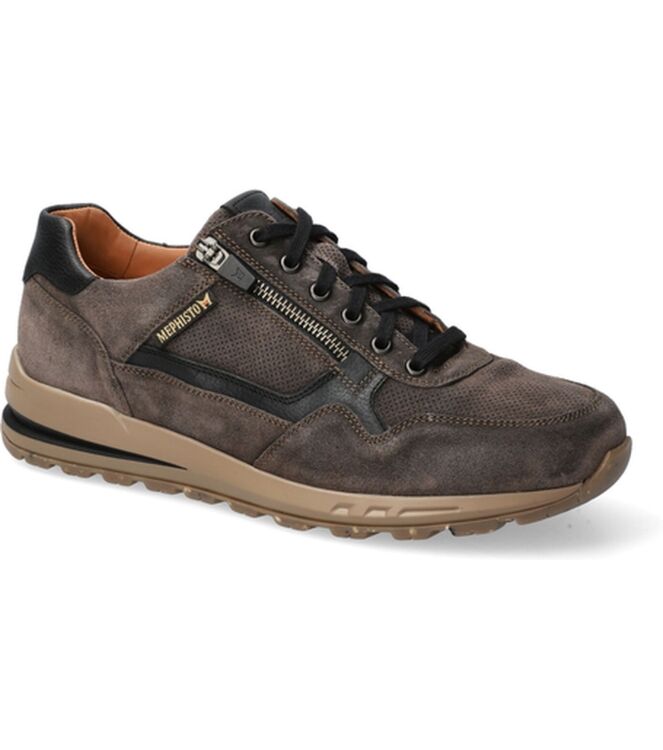 Mephisto Bradley walnut  Mephisto 4284-P5143420, sneakers / veterschoenen Direct leverbaar uit de webshop