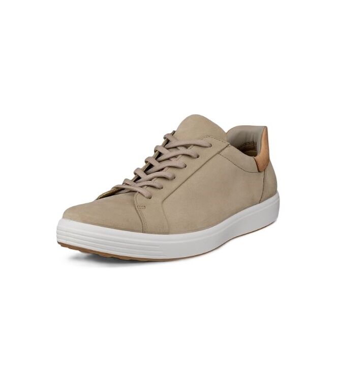 ECCO Soft 7 M Easy nutmeg brown ECCO 47082461560, sneakers / veterschoenen Direct leverbaar uit de webshop
