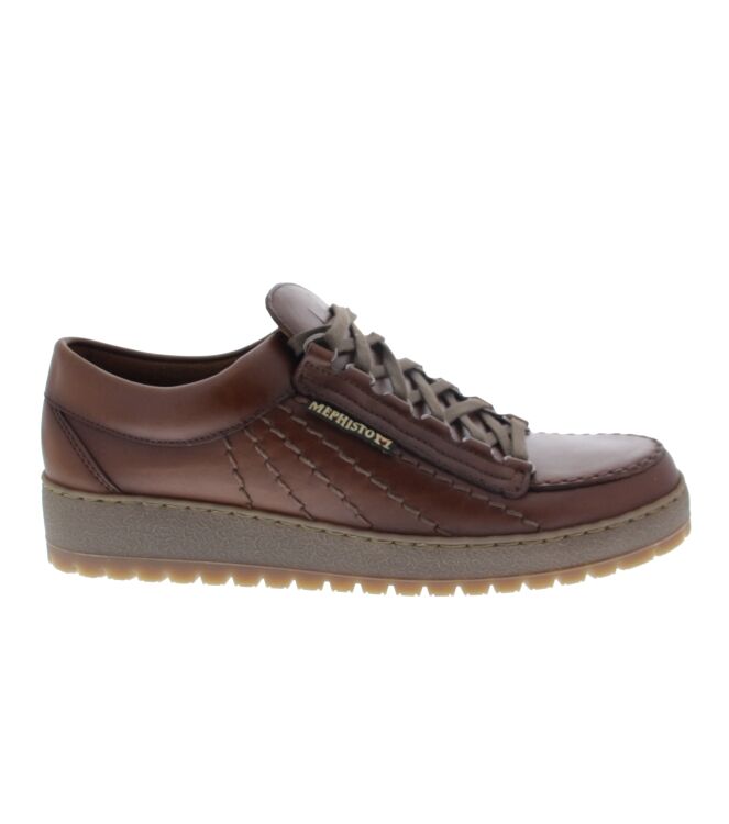 Mephisto Rainbow chestnut  Mephisto 823-P5116477, sneakers / veterschoenen Direct leverbaar uit de webshop