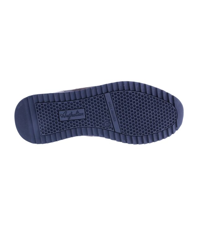 Australian Bakersville cognac/black  Australian 15.1667.01-D43, sneakers / veterschoenen Direct leverbaar uit de webshop