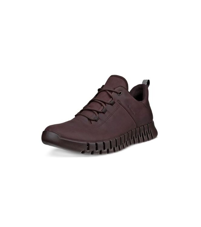 ECCO Gruuv M Goretex Garnet  ECCO 52522461290, sneakers / veterschoenen Direct leverbaar uit de webshop
