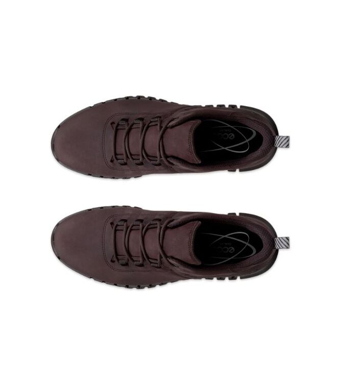 ECCO Gruuv M Goretex Garnet  ECCO 52522461290, sneakers / veterschoenen Direct leverbaar uit de webshop
