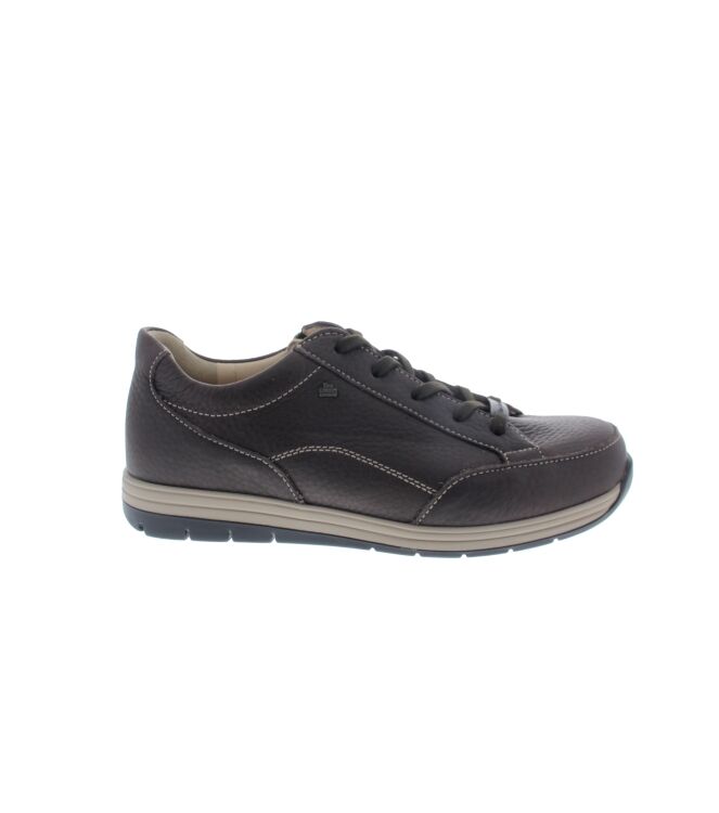 Finn Comfort Osorno-FinnPLus coffee  Finn Comfort 01402-650432, sneakers / veterschoenen Direct leverbaar uit de webshop