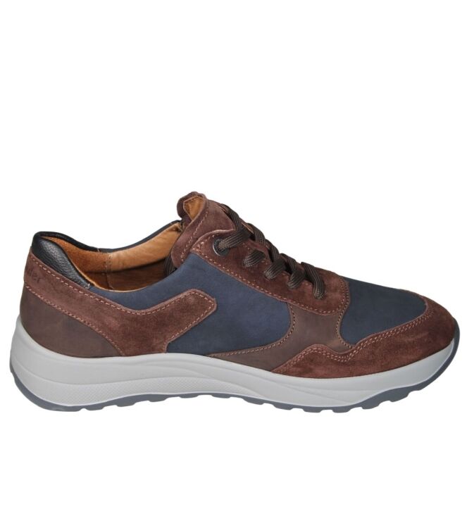 Waldlaufer John nuba  Waldlaufer 662001.500.995, sneakers / veterschoenen Direct leverbaar uit de webshop