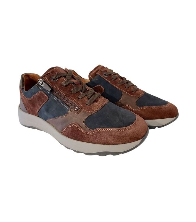 Waldlaufer John nuba  Waldlaufer 662001.500.995, sneakers / veterschoenen Direct leverbaar uit de webshop