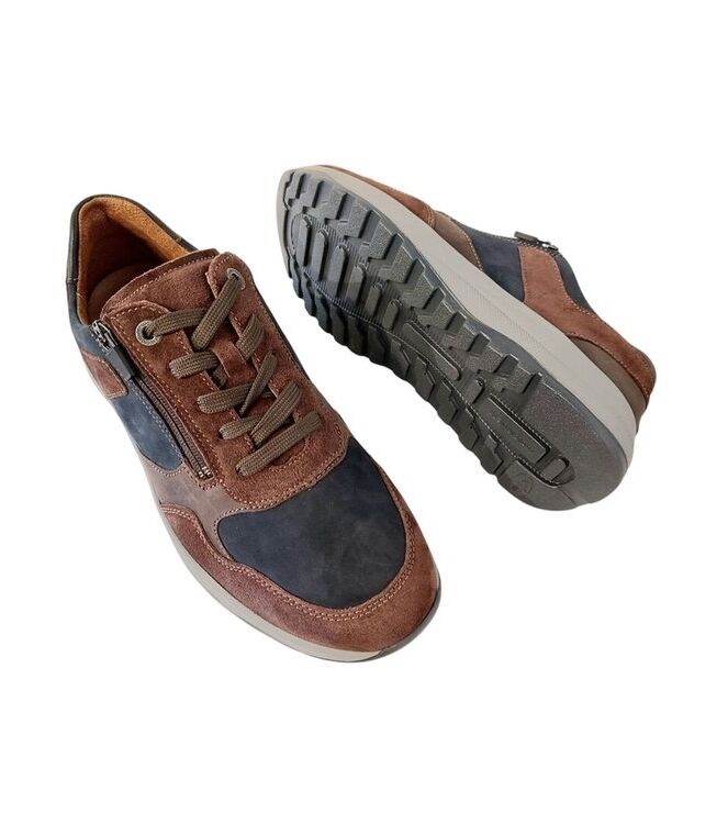 Waldlaufer John nuba  Waldlaufer 662001.500.995, sneakers / veterschoenen Direct leverbaar uit de webshop