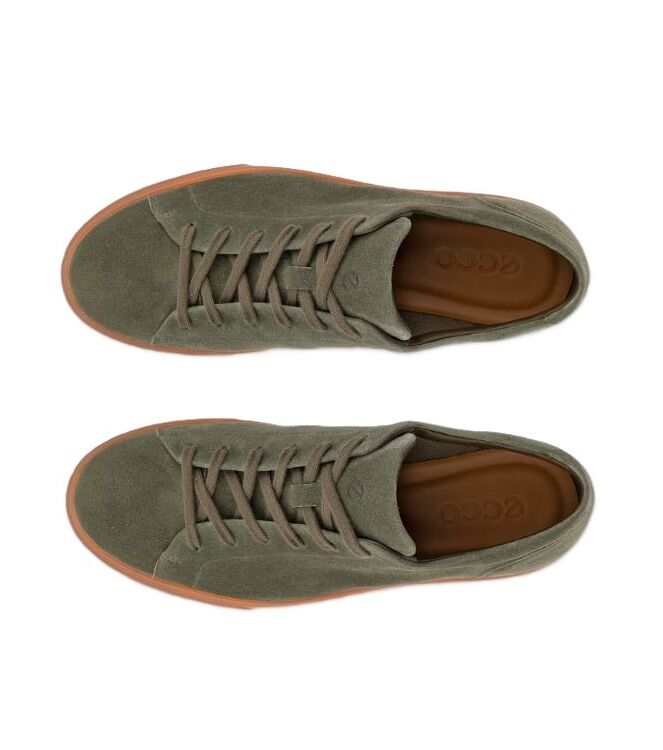 ECCO Soft 10 M tarmac ECCO 56011405543, sneakers / veterschoenen Direct leverbaar uit de webshop