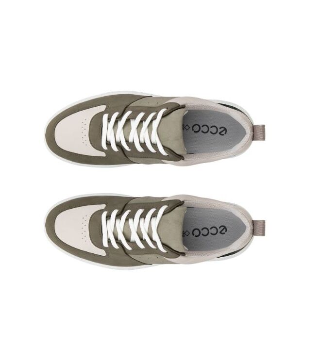ECCO Street 720 M vetiver combi  ECCO 52081460314, sneakers / veterschoenen Direct leverbaar uit de webshop